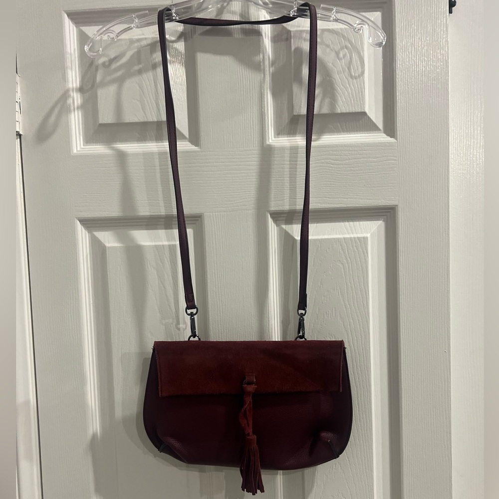 Maroon purse